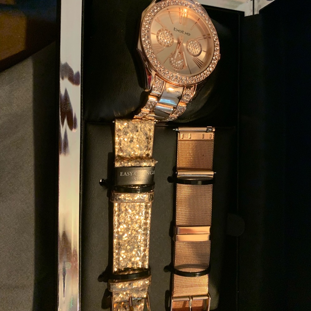 Bebe Watch and micheal kors bracket